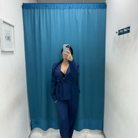 Tailleur con cintura 13158
