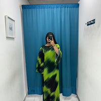 Vestito lungo stampato 33992