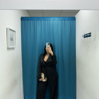 Tailleur satin nero 30906
