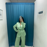 Tailleur satin 86025