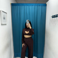 Coordinato top e pantalone 6333