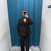 Tailleur “Mocha Tie” - 13158