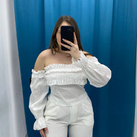 Top con scollo 9114