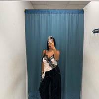 Balloon Fit – Nero con Bande Laterali-F51