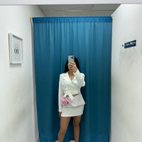 Coordinato giacca e gonna con rosa 13174