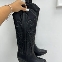 Camperos ecopelle black