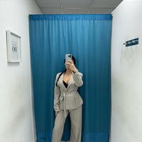 Tailleur con cintura 13158
