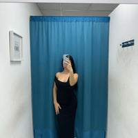 Vestito lungo con scollo 11265