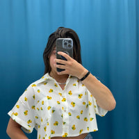 Camicia corta con disegni 5969