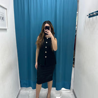Gilet con bottoni 1600