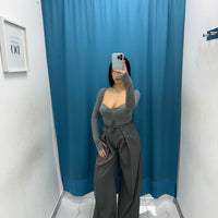 Pantalone a righe 39655