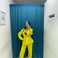 Tailleur con cintura 13158