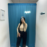 Jeans brillantini con risvolto 1315