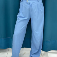 Pantalone wide leg 15592