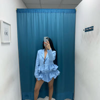 Giacca con rouches 86022