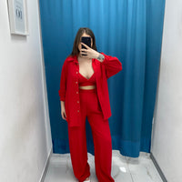 Coordinato in lino 5893