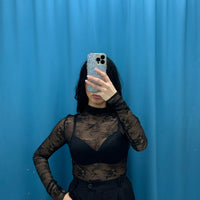 Maglia in pizzo 17112