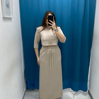 Coordinato maglia e gonna