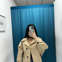 Trench corto beige 4608