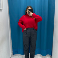 Pantalone slim fit grigio 1150
