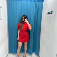 Vestito con fiocco sul retro 6695