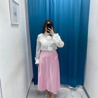 Gonna satin rosa 1166