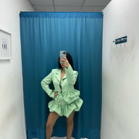 Giacca con rouches 86022