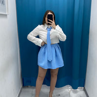 Coordinato camicia e gonna 5768