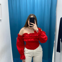 Top con scollo 9114