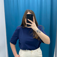 Maglia a mezze maniche con spalline 93755