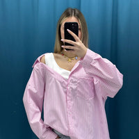 Camicia"Stripe Asimmetrica"-9265