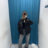 Jeans “Two-Tone Closure Denim”-25182