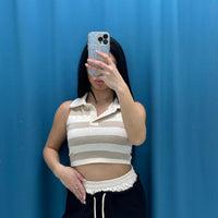 Polo gilet righe 0011
