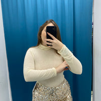 Maglia a collo alto in cashmere