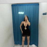 Abito Mini "Cut-Out Sparkle"-2300