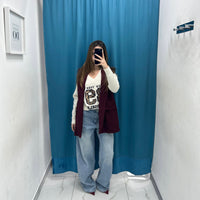 Gilet in lana rasata 13032