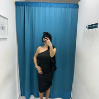 Vestito con fiore 10541