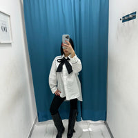 Camicia con fiocco 15933