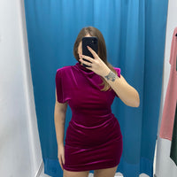 Vestito in velluto 5932