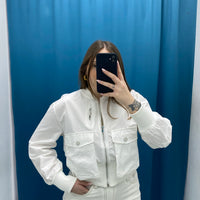Giubbotto bianco 50806