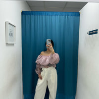 Pantalone slouchy panna Lumina 2220