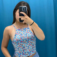 Top basic stampato 6048