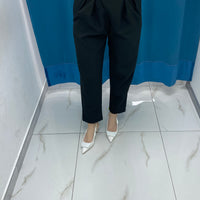 Pantalone slouchy 9104