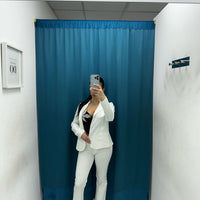 Pantalone slim bianco 51134