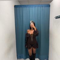 FLORÉA — Tutina Corta Voluminosa-19318