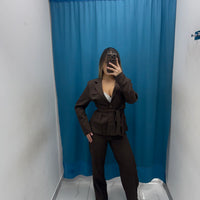 Tailleur “Mocha Tie” - 13158