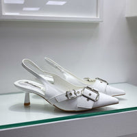 Décolleté fibbie bianche 2786