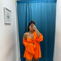 Coordinato blusa e shorts 2132