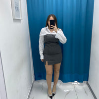 Vestito a righe