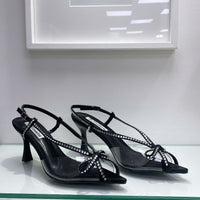 Sandali bow strass 2787